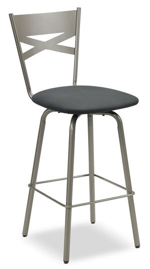 Lotus Swivel Barstool - Bronze