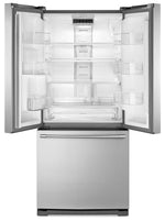Maytag 30" 19.6 Cu. Ft. Stainless Steel  French Door Refrigerator - MFB2055FRZ