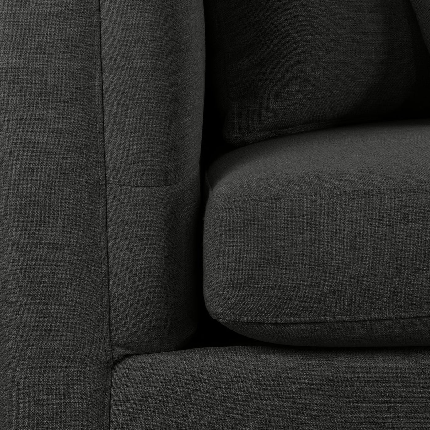 Astin Sofa and Chair and a Half Set - Dark Grey