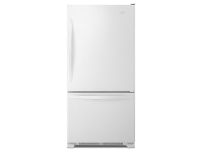 Whirlpool White Bottom-Freezer Refrigerator (18.4 Cu. Ft.) - WRB329DFBW