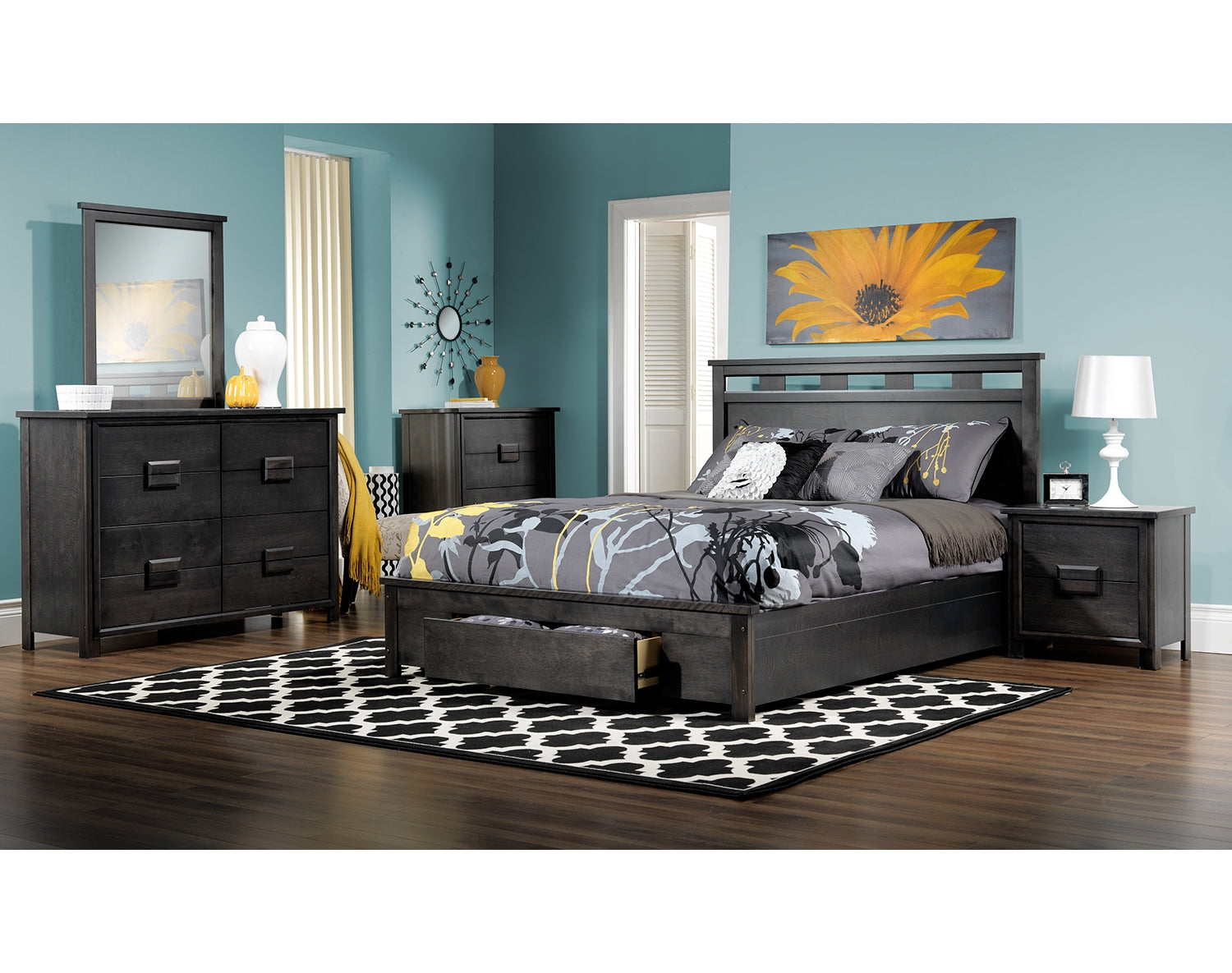 Bond Mirror - Charcoal