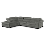Underwood 2-Piece Sectional with Left-Facing Chaise - Charcoal