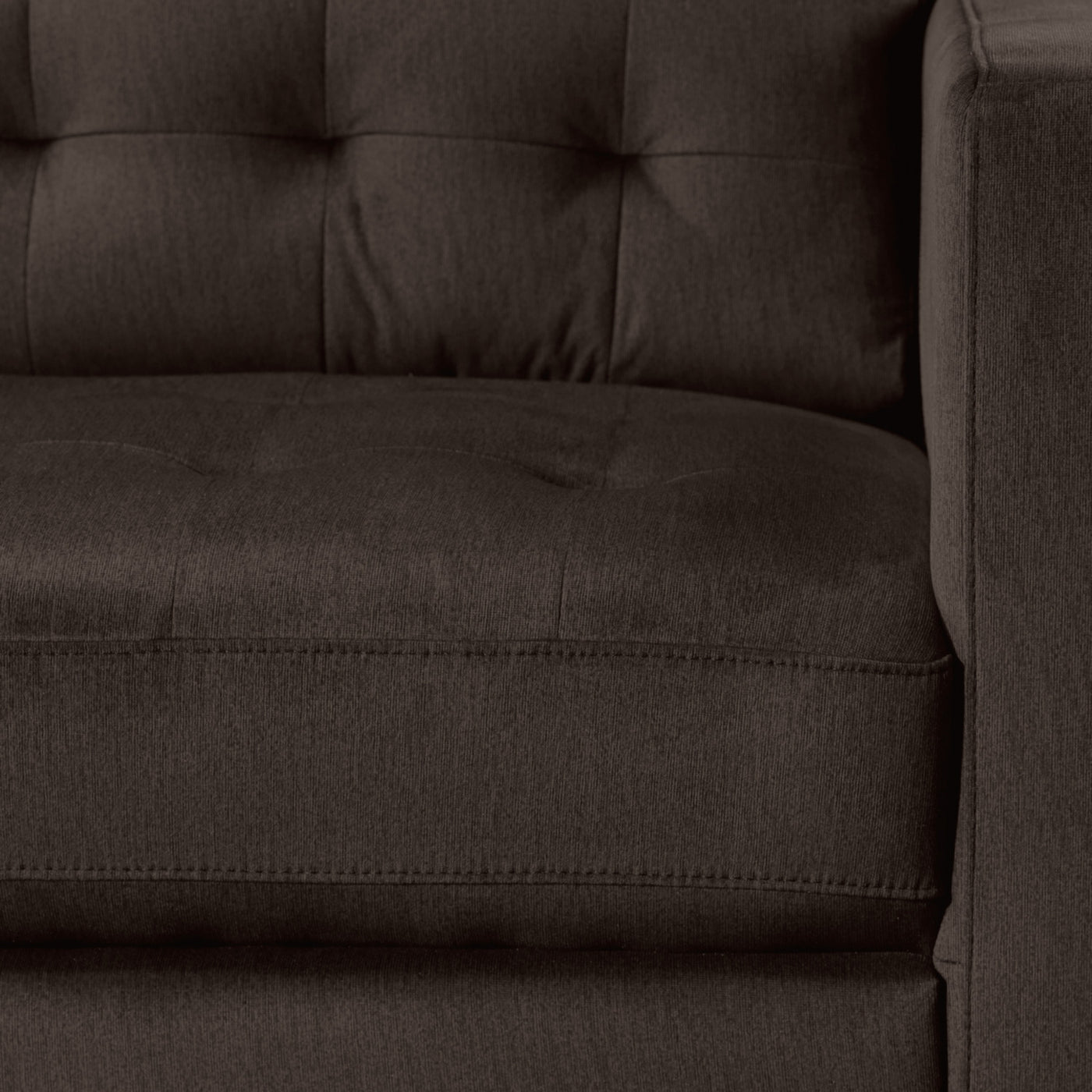 Paragon 2-Piece Sectional with Left-Facing Chaise - Dark Chocolate
