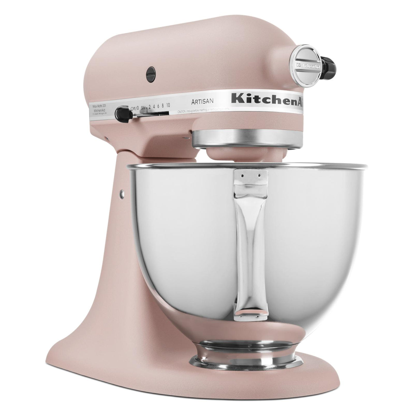 KitchenAid Feather Pink Artisan® Series 5 Quart Tilt-Head Stand Mixer - KSM150PSFT