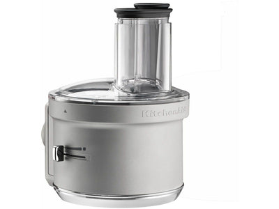 KitchenAid Grey Food Processor with Commercial-Style Dicing Kit - KSM2FPA