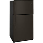 Whirlpool Black Stainless Steel Top-Freezer Refrigerator (21 Cu. Ft.) - WRT541SZHV