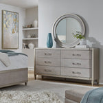 Reece 6-Drawer Dresser - Sliver Grey