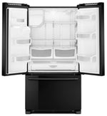 Maytag Black French Door Refrigerator (25 Cu. Ft.) MFI2570FEB