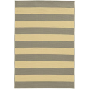 Calypso W4768HL Striped Indoor/Outdoor Area Rug (8'6"X13')