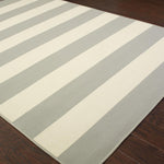 Calypso W4768HL Striped Indoor/Outdoor Area Rug (3'7"X5'6")