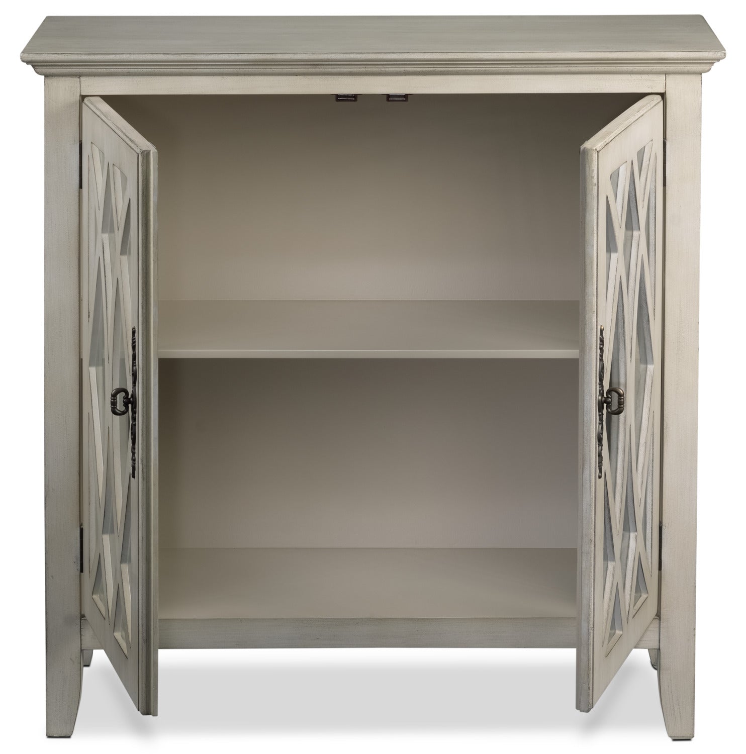 Glennon Accent Cabinet - Weathered White