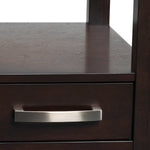 Felicia 24" End Table - Espresso