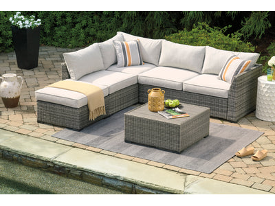Cherry Point 4PC Outdoor Sectional Set