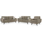 Julian Sofa, Loveseat and Chair Set - Grey