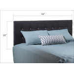 Sunup Queen Headboard - Charcoal
