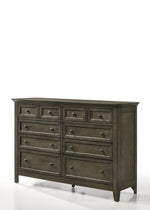 San Mateo 6-Piece Queen Storage Bedroom Package - Pewter