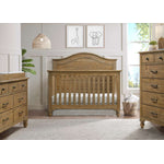 Highland Convertible Contour Crib - Sand Dune