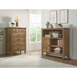 Highland 5 Drawer Chest - Sand Dune