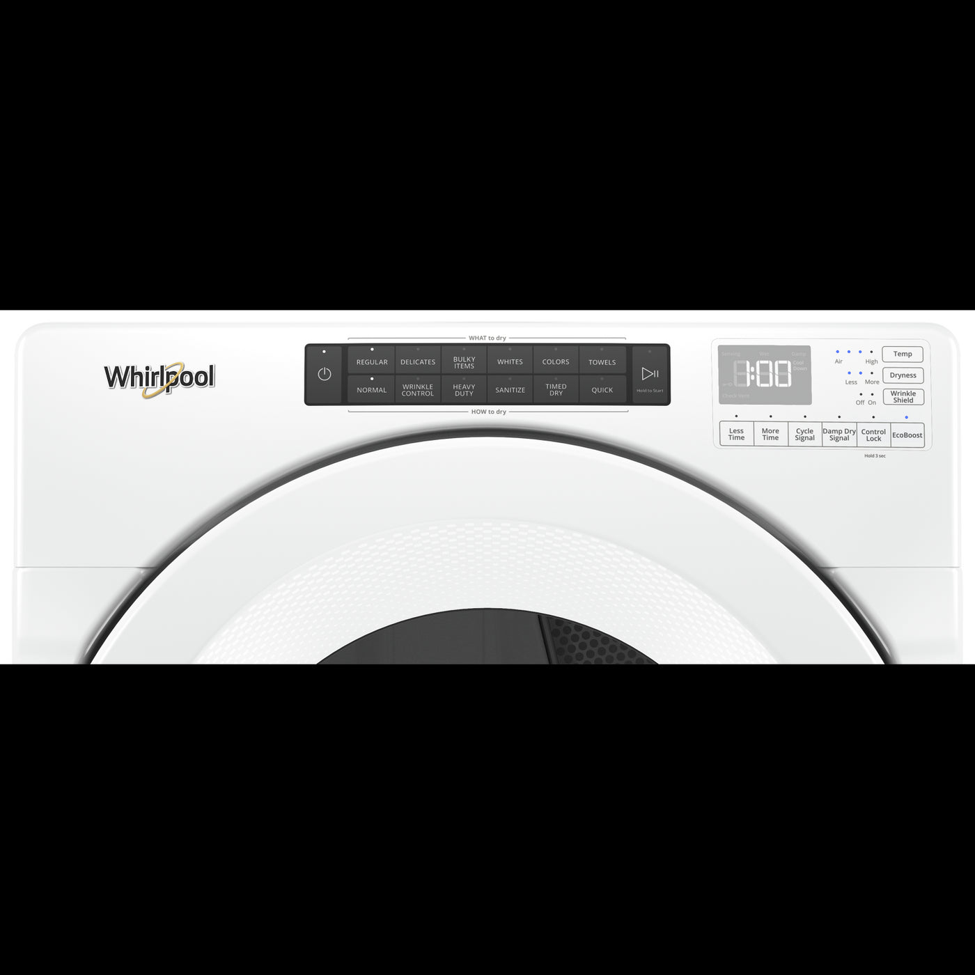 Whirlpool White Gas Dryer (7.4 Cu.Ft.) - WGD560LHW