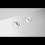 Whirlpool White 30" 270 CFM Range Hood with Dishwasher-Safe Grease Filter - WVU17UC0JW