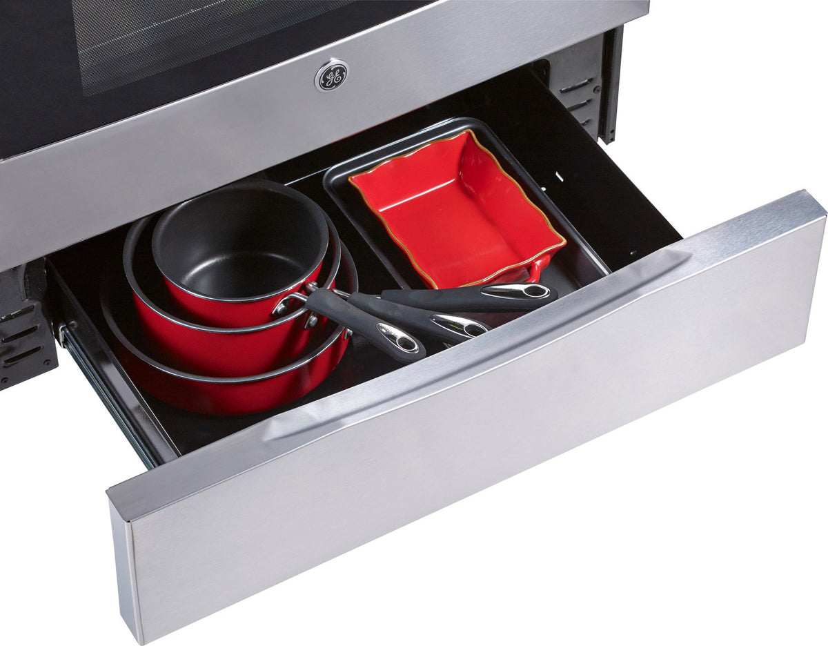GE Stainless Steel Freestanding Electric True Convection Range (6.2 Cu. Ft.) - PCB905SKSS