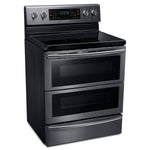 Samsung Black Stainless Steel Freestanding Electric Convection Range (5.9 Cu. Ft.) - NE59J7850WG/AC