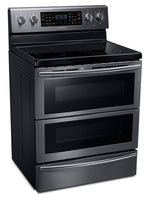 Samsung Black Stainless Steel Freestanding Electric Convection Range (5.9 Cu. Ft.) - NE59J7850WG/AC