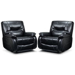 Canton 2-Pack of Power Recliners - Black