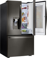 LG Black Stainless Steel Counter-Depth French Door Refrigerator (24 Cu. Ft.) - LFXC24796D