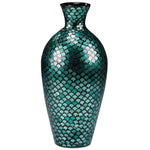 Aida 23" Floor Vase - Blue and Green