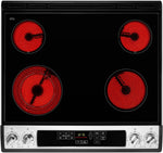 Amana Black-on-Stainless Steel Slide-In Electric Range (4.8 Cu. Ft.) - YAES6603SFS