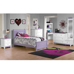 Sweetdreams Night Table - White and Lavender