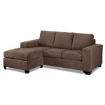 Fava Chaise Sofa - Light Brown