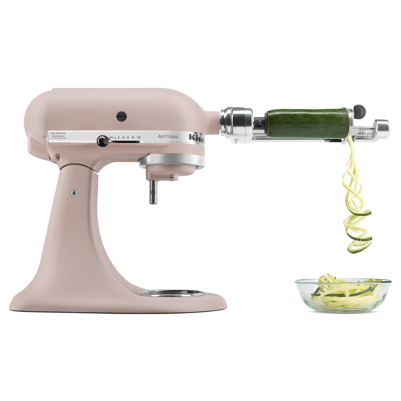 KitchenAid Feather Pink Artisan® Series 5 Quart Tilt-Head Stand Mixer - KSM150PSFT