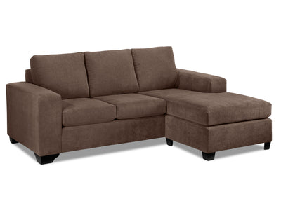 Fava Chaise Sofa - Light Brown