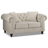 Nubia Loveseat - Stone