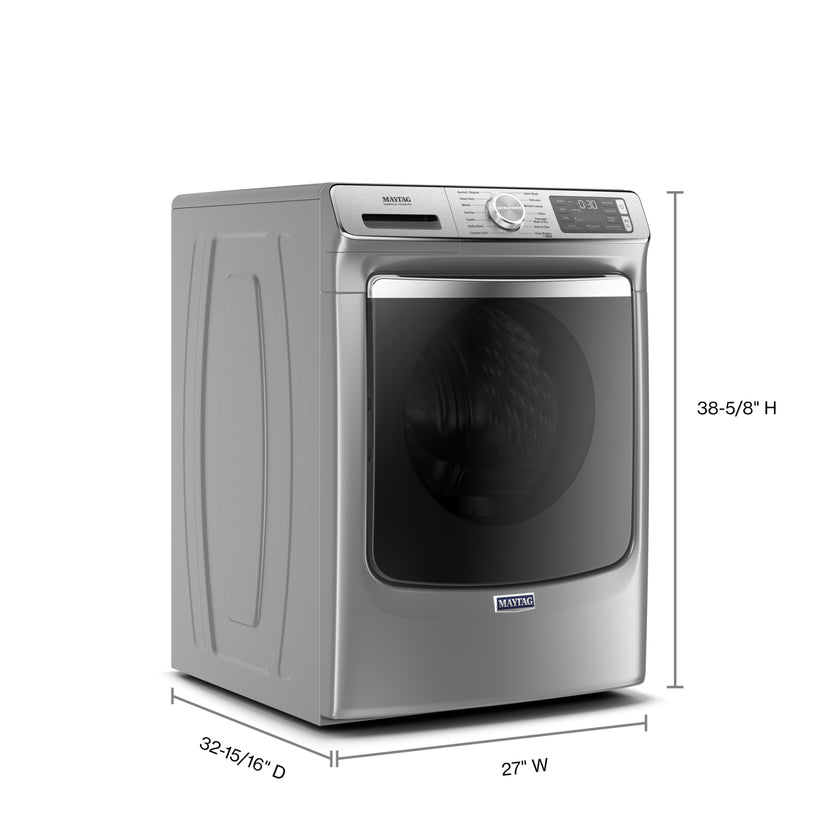 Maytag Metallic Slate Front Load Washer (5.8 Cu. Ft.) MHW8630HC Leon's