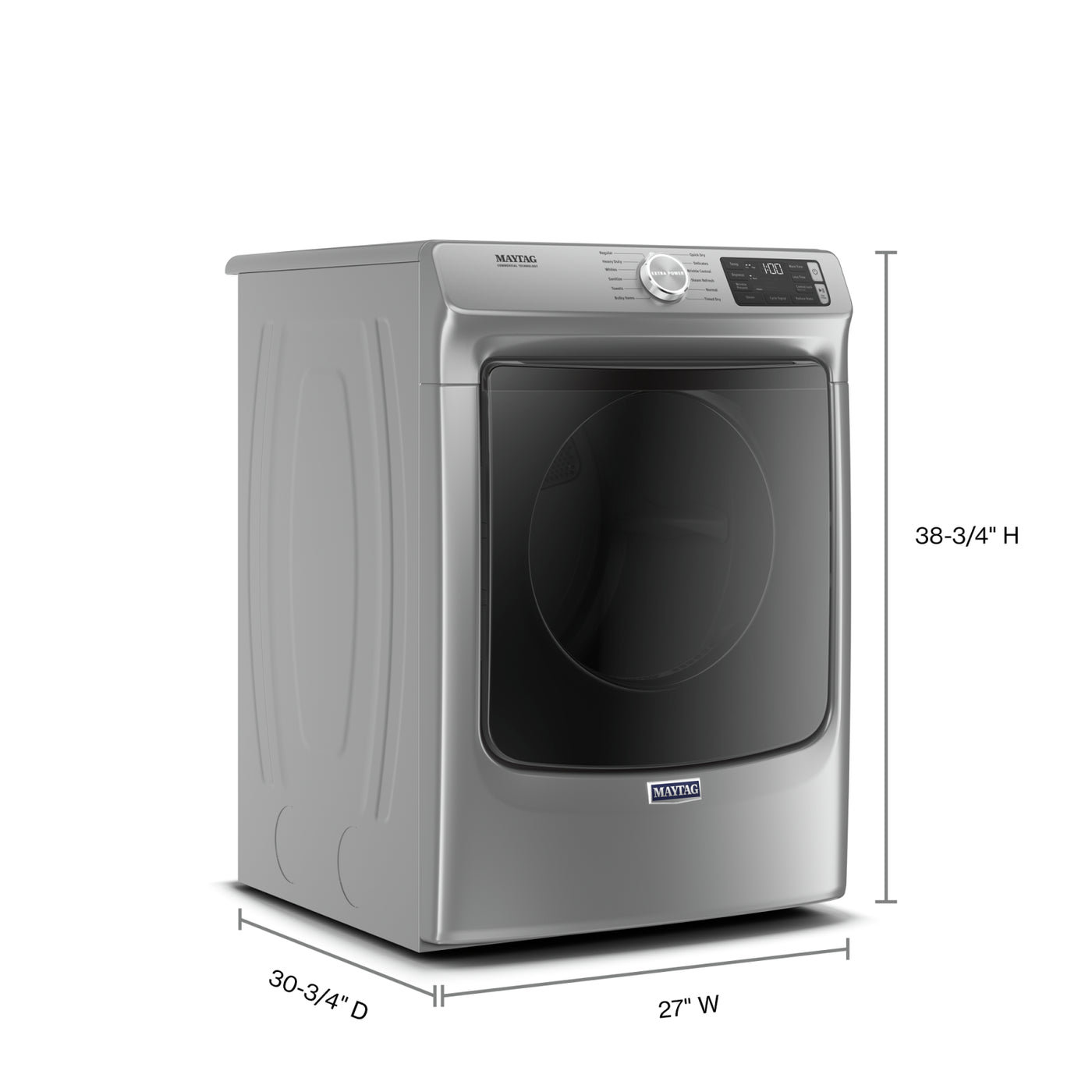 Maytag Metallic Slate Gas Dryer (7.3 Cu. Ft.) - MGD6630HC