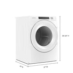 Amana White Gas Dryer (7.4 Cu. Ft.) - NGD5800HW