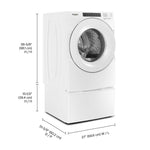 Whirlpool White Front Load Washer (5 Cu. Ft.) - WFW560CHW
