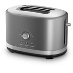KitchenAid Contour Silver 2-Slice Toaster with High-Lift Lever - KMT2116CU