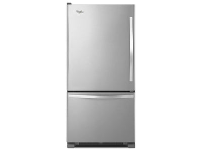 Whirlpool Stainless Steel Bottom-Freezer Refrigerator (19 Cu. Ft.) - WRB329LFBM