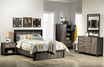 Hudson Night Table - Rustic Brown