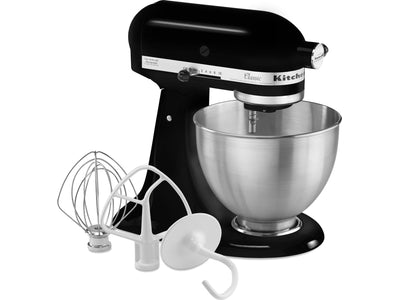 KitchenAid Onyx Black Classic Series 4.5-Quart Stand Mixer - K45SSOB