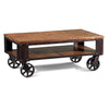 Pinebrook Condo Coffee Table - Distressed Natural Pine