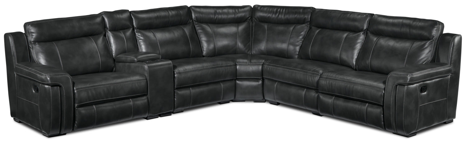 Bolero 6-Piece Reclining Sectional - Grey