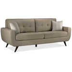 Julian Sofa and Loveseat Set - Grey