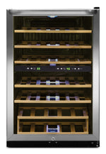 Frigidaire Stainless Steel 38-Bottle, Two-Zone Wine Cooler - FFWC38C2QS