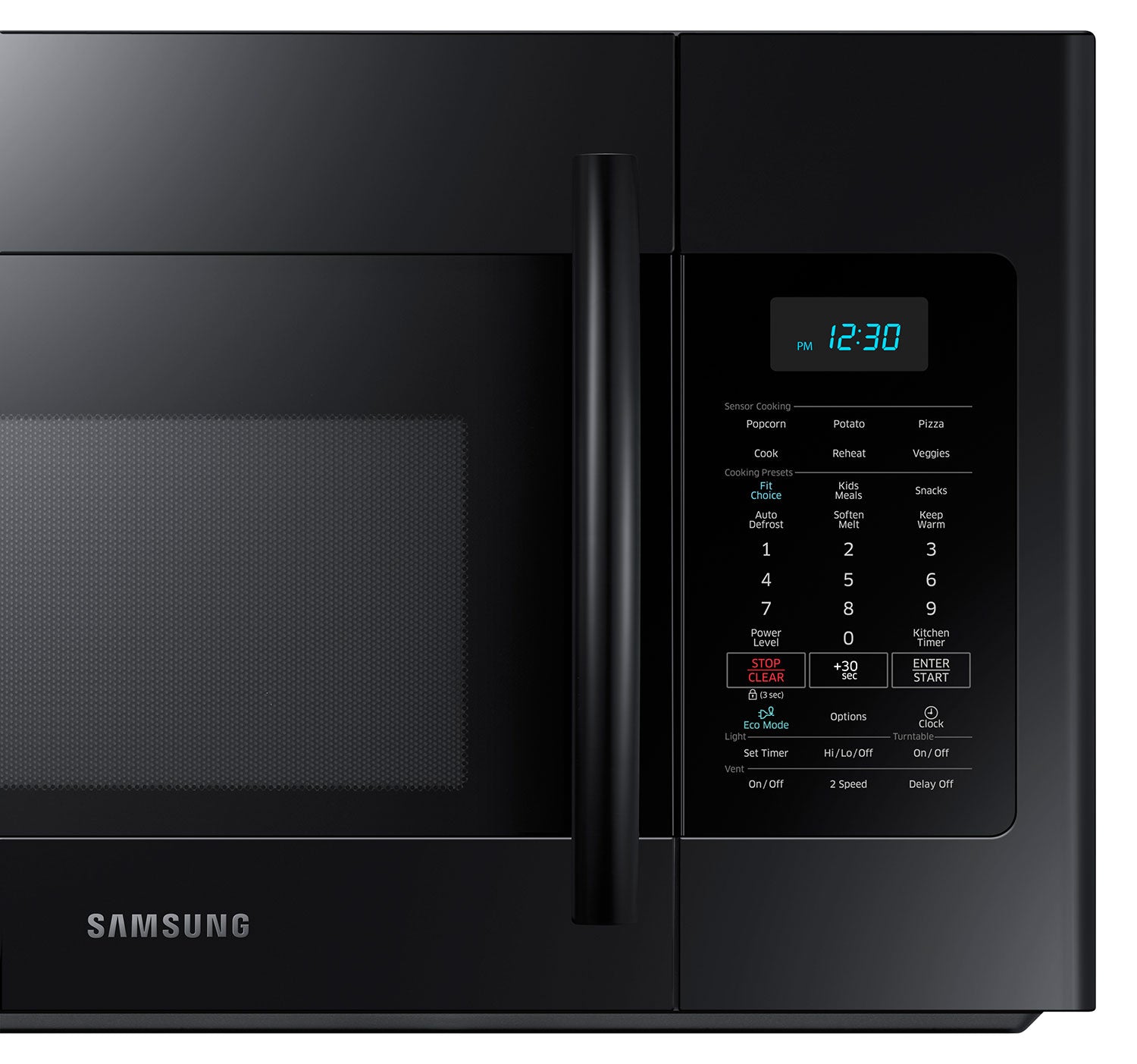 Samsung Black Over-the-Range Microwave (1.7 Cu. Ft.) - ME17H703SHB