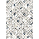 Quatro 5' x 8' Area Rug - Black and Grey